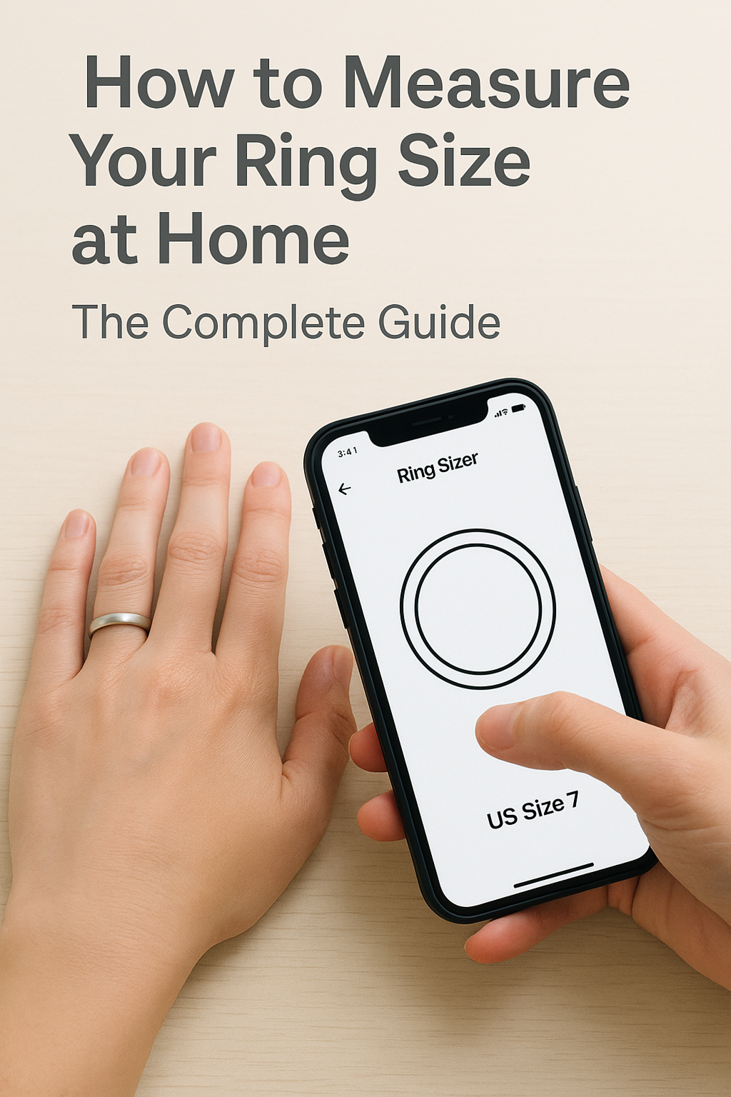 How to Measure Your Ring Size at Home