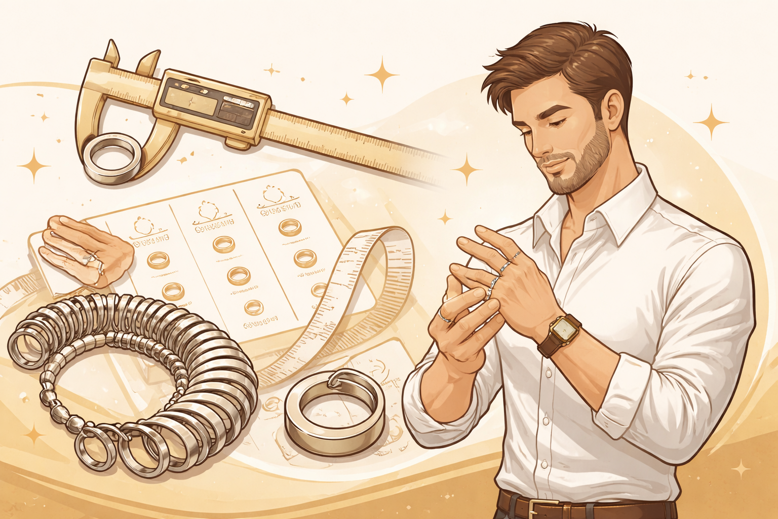 Men's Ring Size Guide